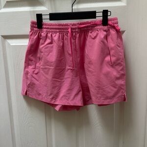 Outdoor Voices High Stride 5" Short Pockets Pink Athletic Shorts M Medium